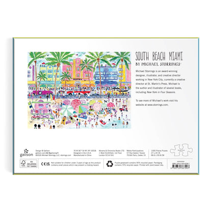 South Beach Miami | 1000 Piece Puzzle