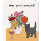 Purr-fect Mom Card