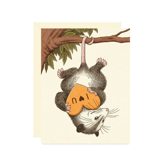 Possum Love Card