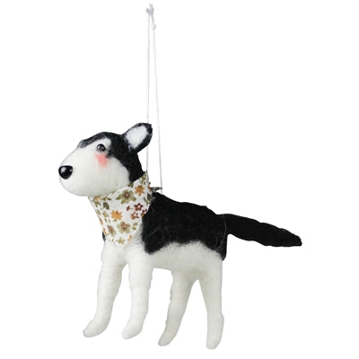 Dog with Kerchief Ornament