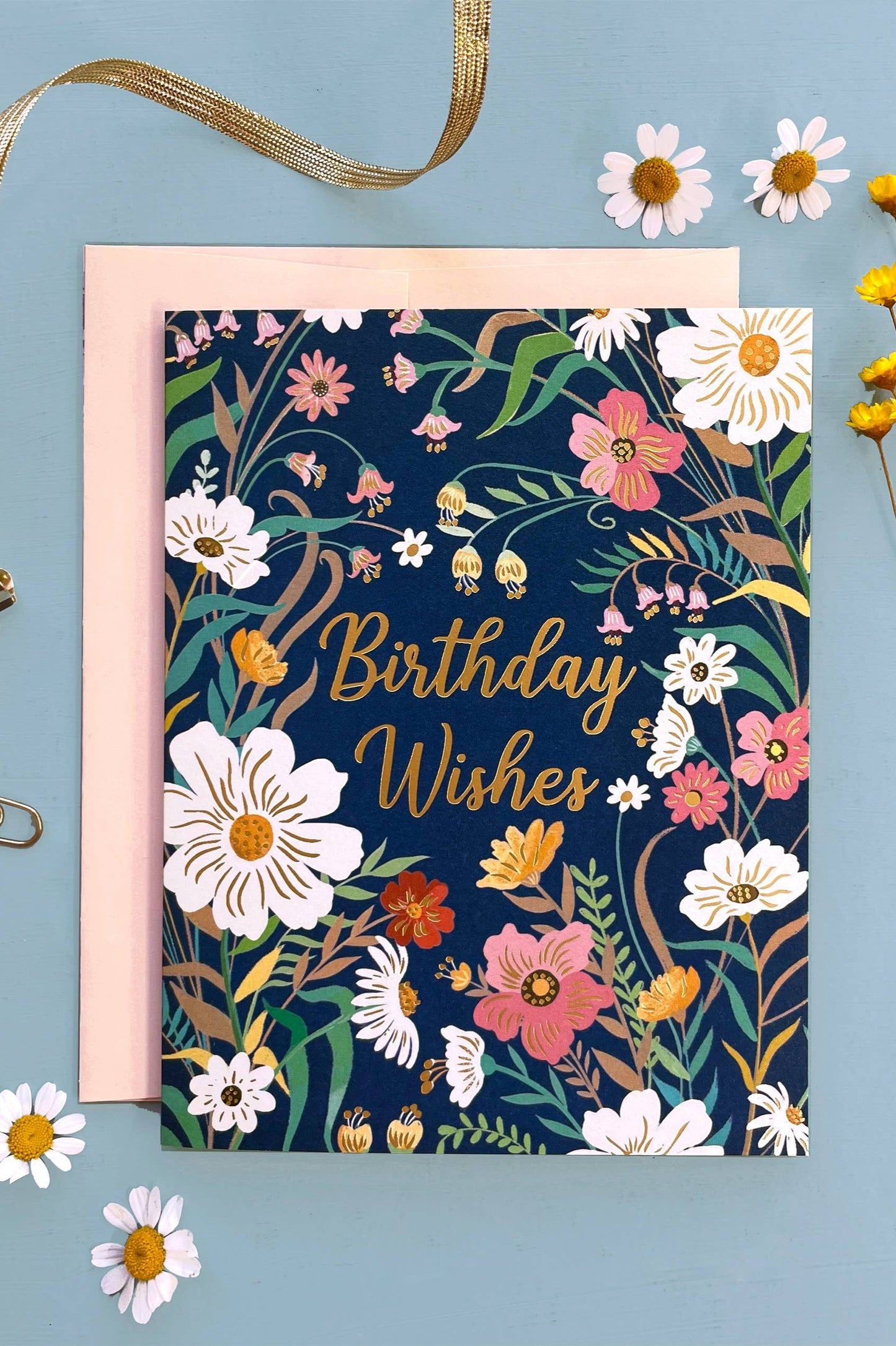 Wildflowers Birthday Card