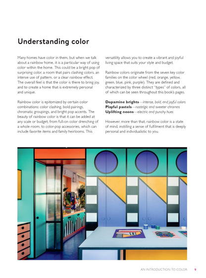Rainbow Home: Over 200 Ideas and Tips for Adding Color to Your Home