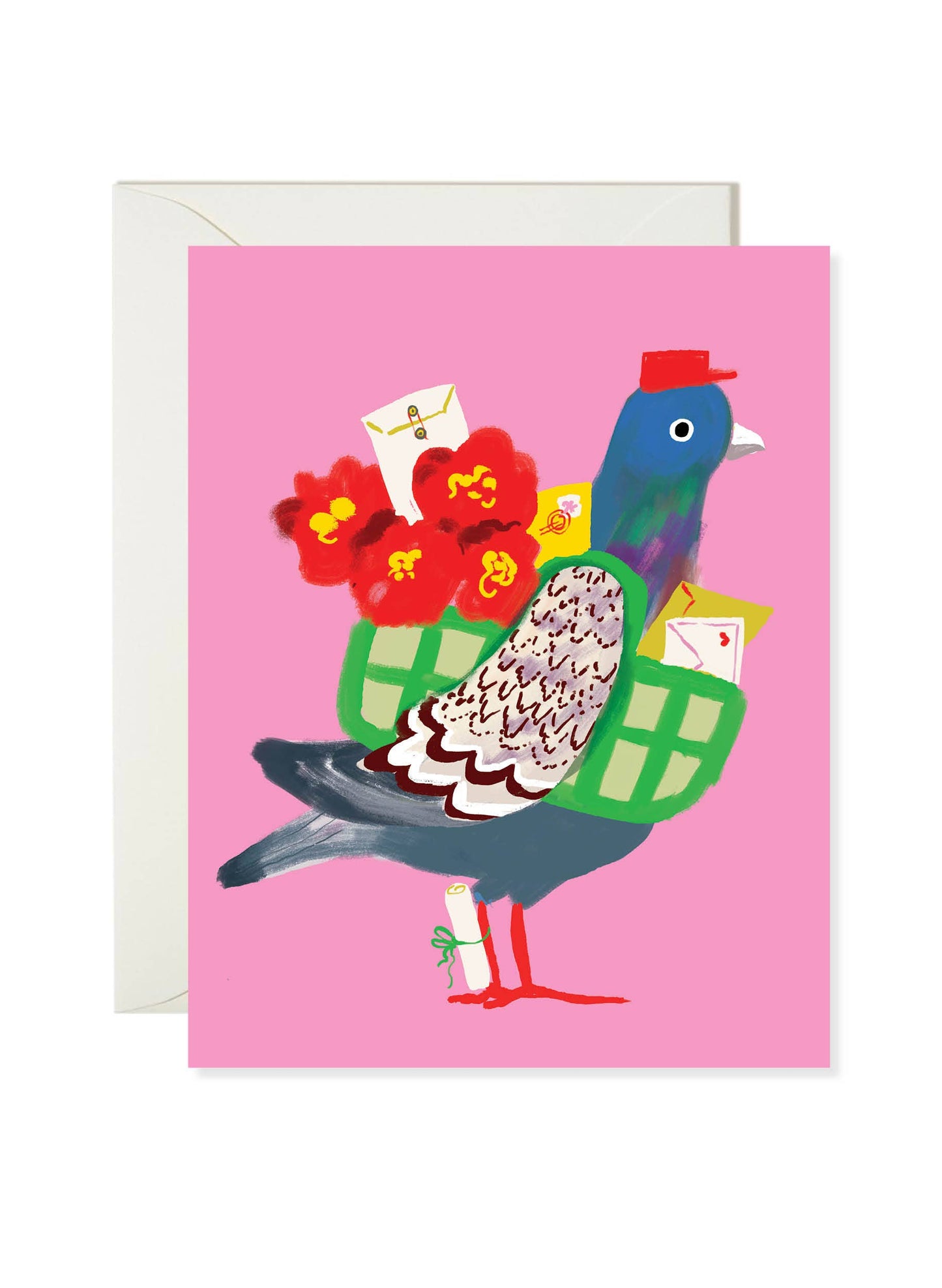 Pigeon Post Card