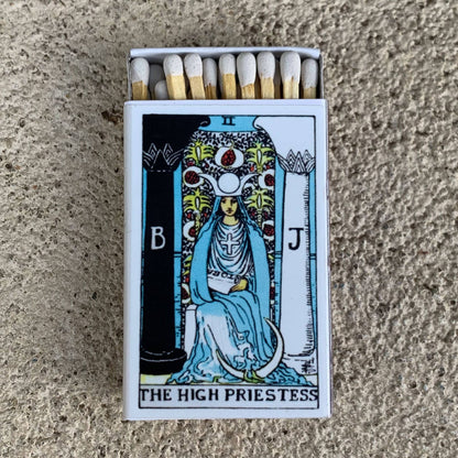 The High Priestess Matchbook