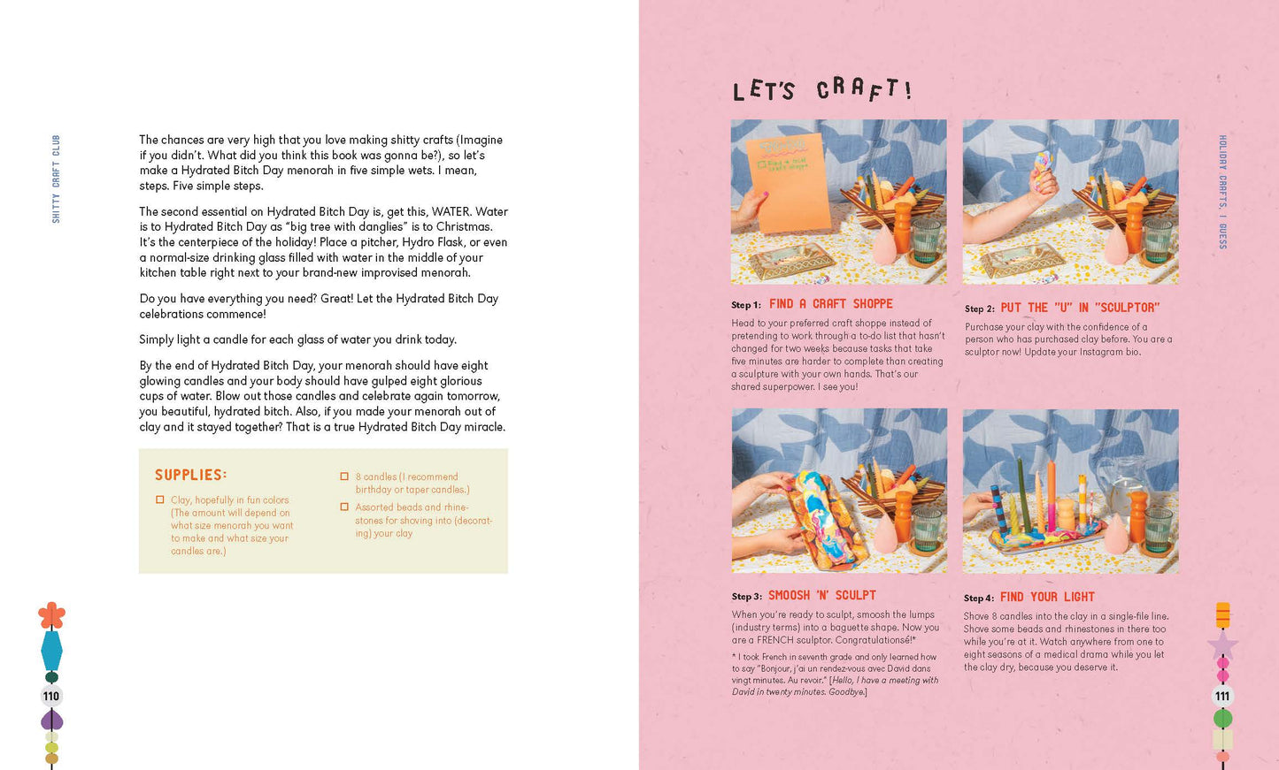 Shitty Craft Club: A Club for Gluing Beads to Trash, Talking about Our Feelings, and Making Silly Things