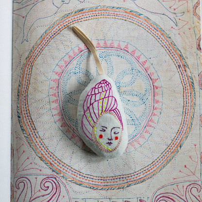 Shell Lady Ornament