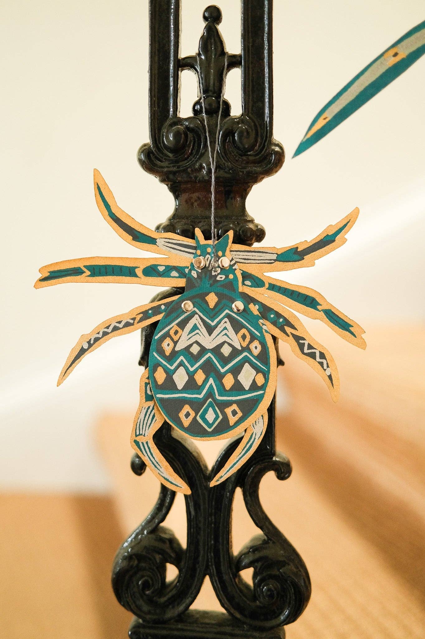 Paper Ornaments | Hanging Spiders
