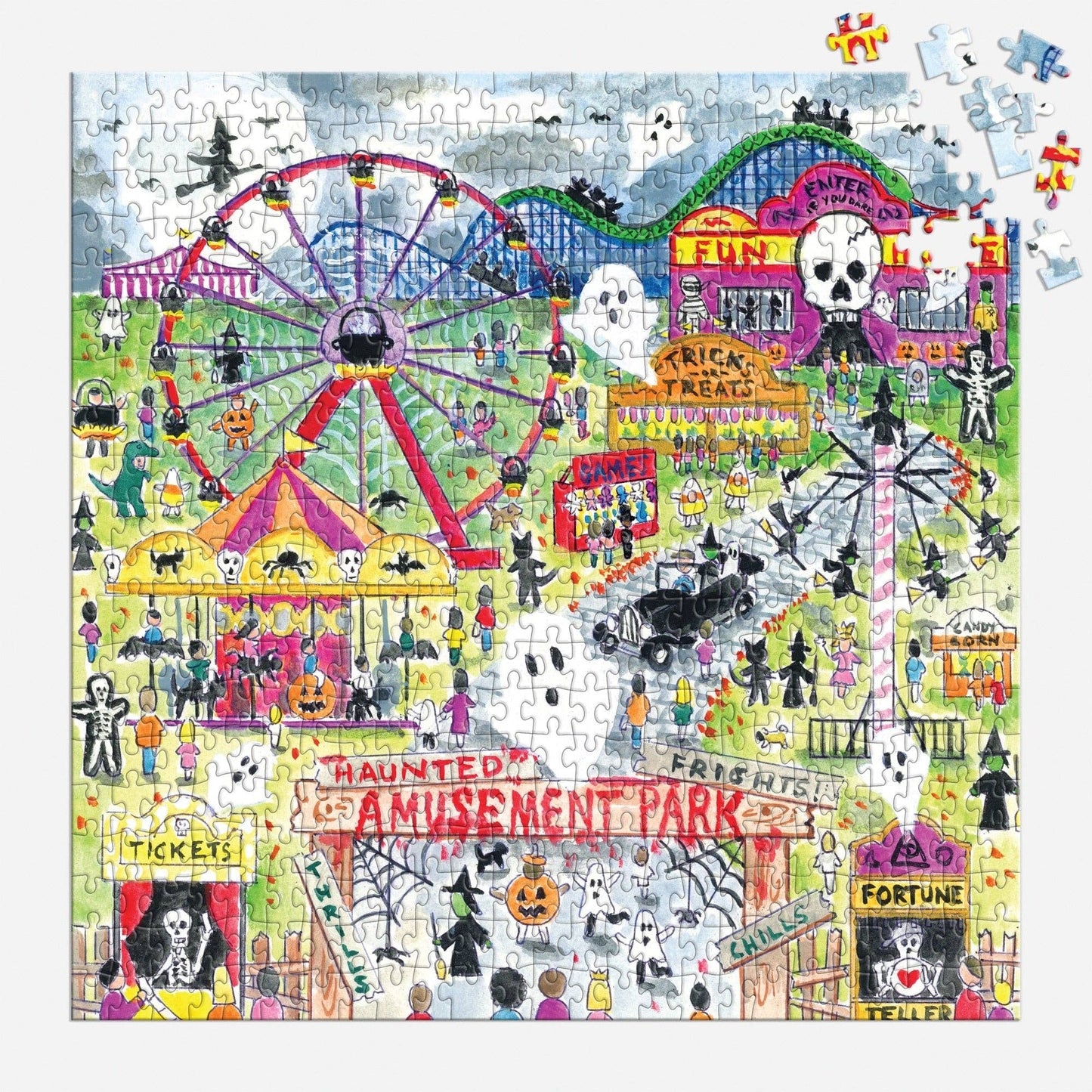 Haunted Amusement Park | 500 Piece Puzzle