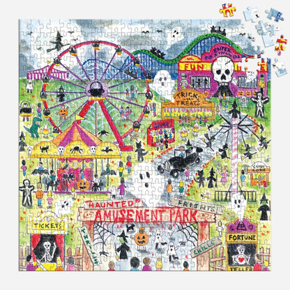Haunted Amusement Park | 500 Piece Puzzle