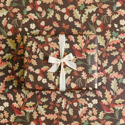 Among the Oaks Wrap | Roll of 3 Sheets