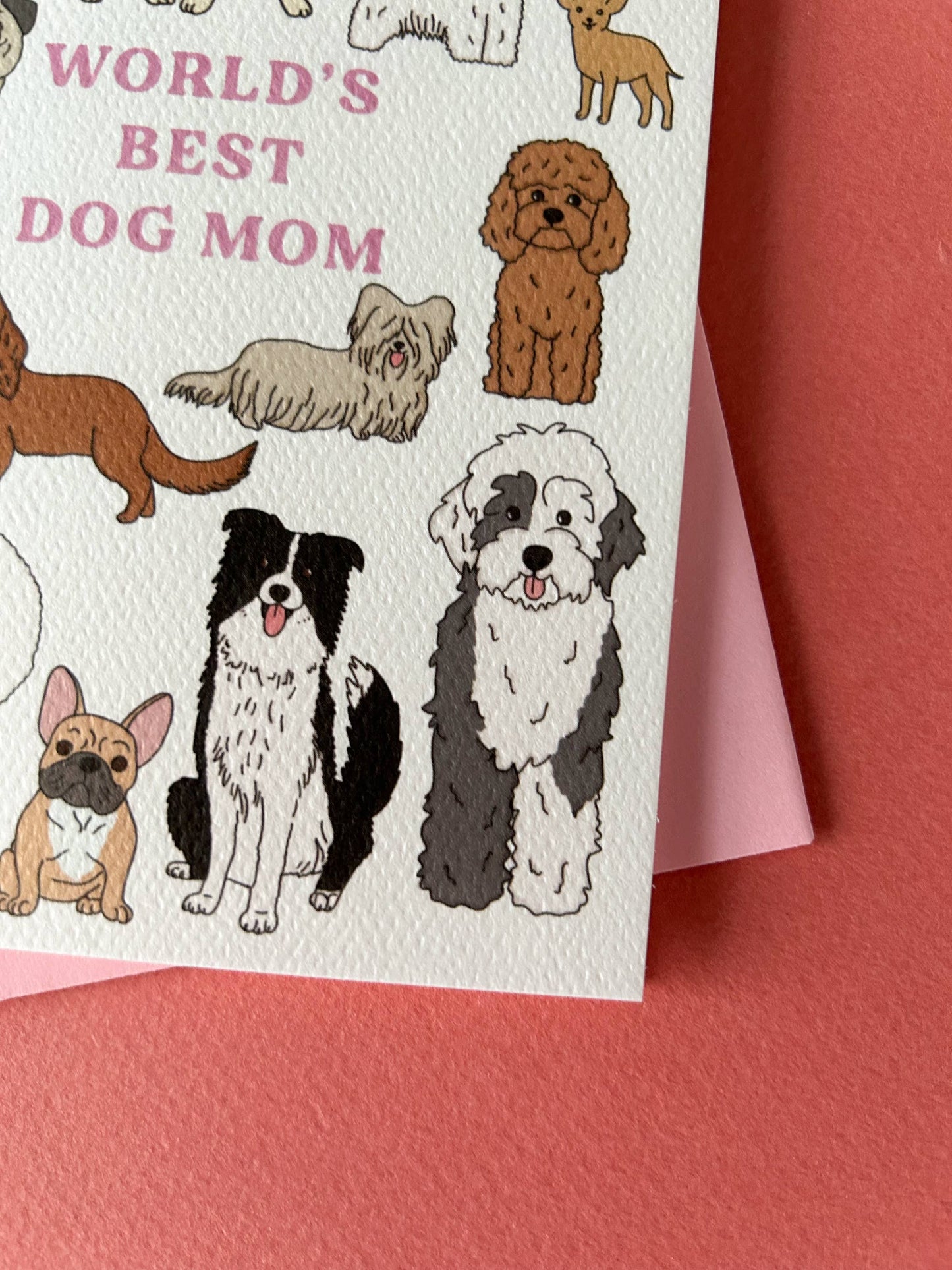 Best Dog Mom Card