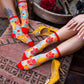 Flower Power Sheer Socks