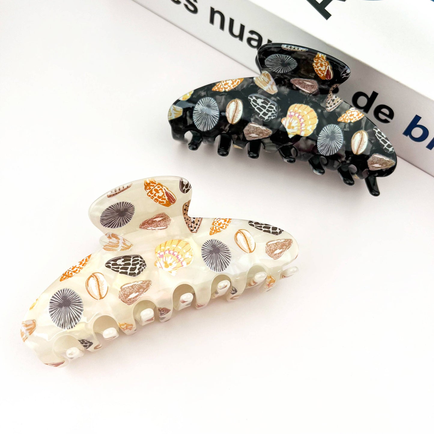 Collage Seashell Hair Claw | Opal