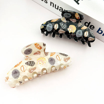 Collage Seashell Hair Claw | Opal