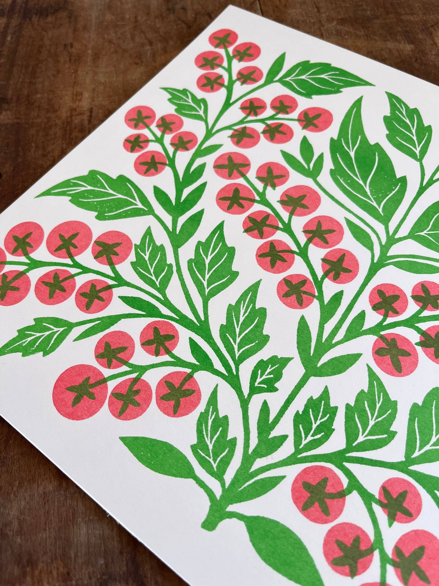 Garden Series Print | Cherry Tomato