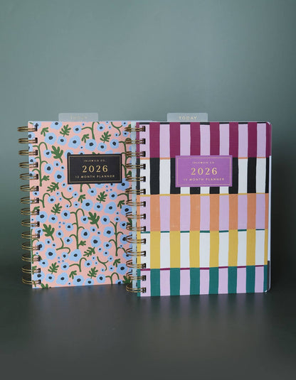 2026 Pocket Size Planner | Painted Stripes
