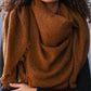 Woven Blanket Scarf | Camel
