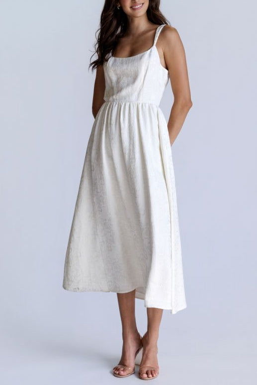 Whimsy Floral Midi Dress