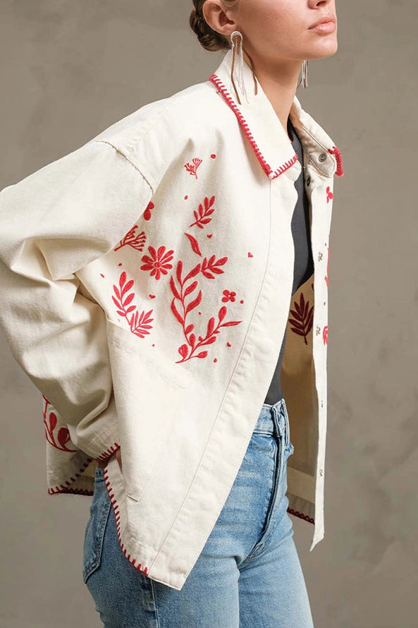 Folk Embroidered Jacket