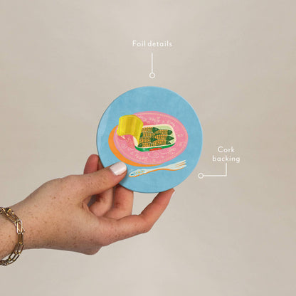 Sardine Plate Coaster