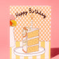 Slice Of Cake Card