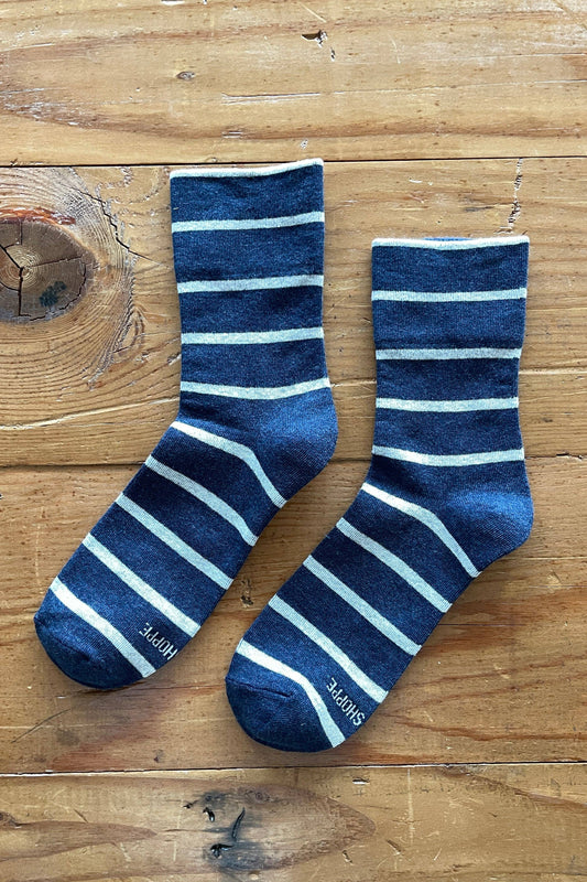 Wally Socks | Marine