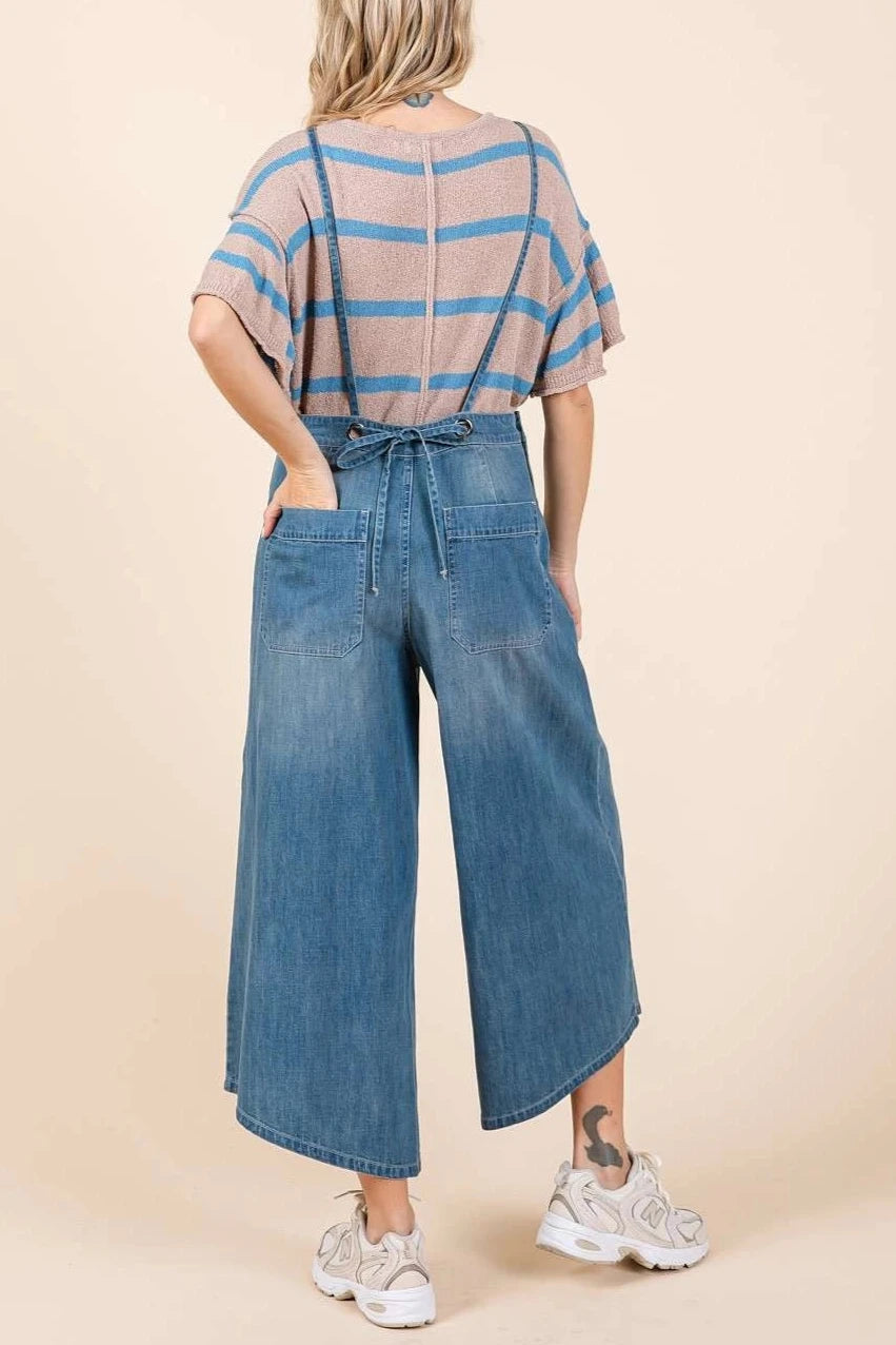 Eva Denim Overalls