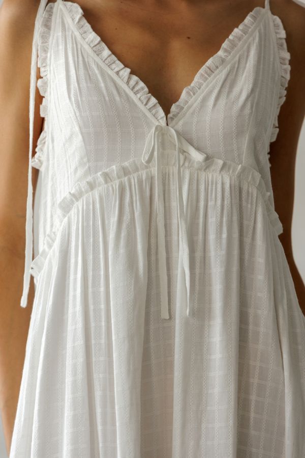 Seaside Cotton Midi Dress