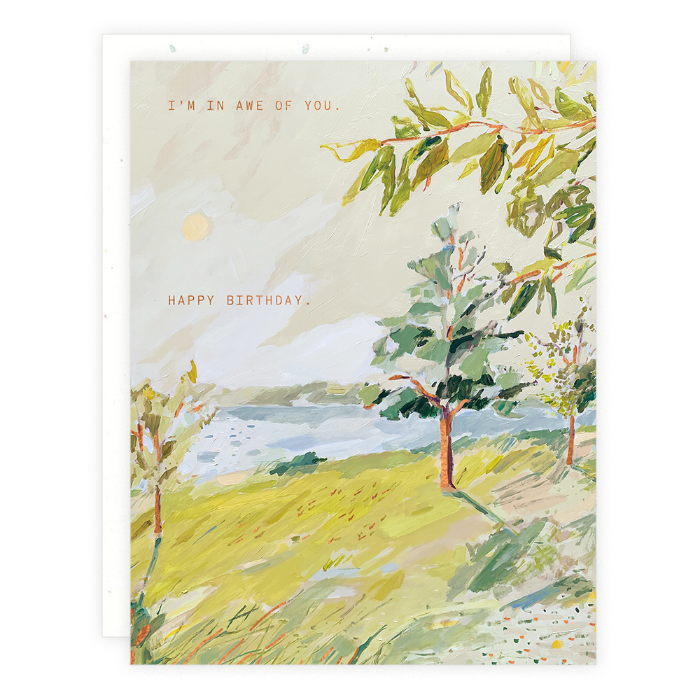 Lakeside Birthday Card