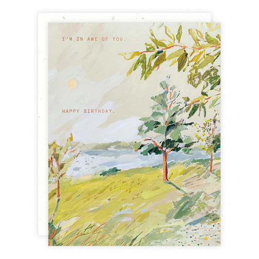 Lakeside Birthday Card
