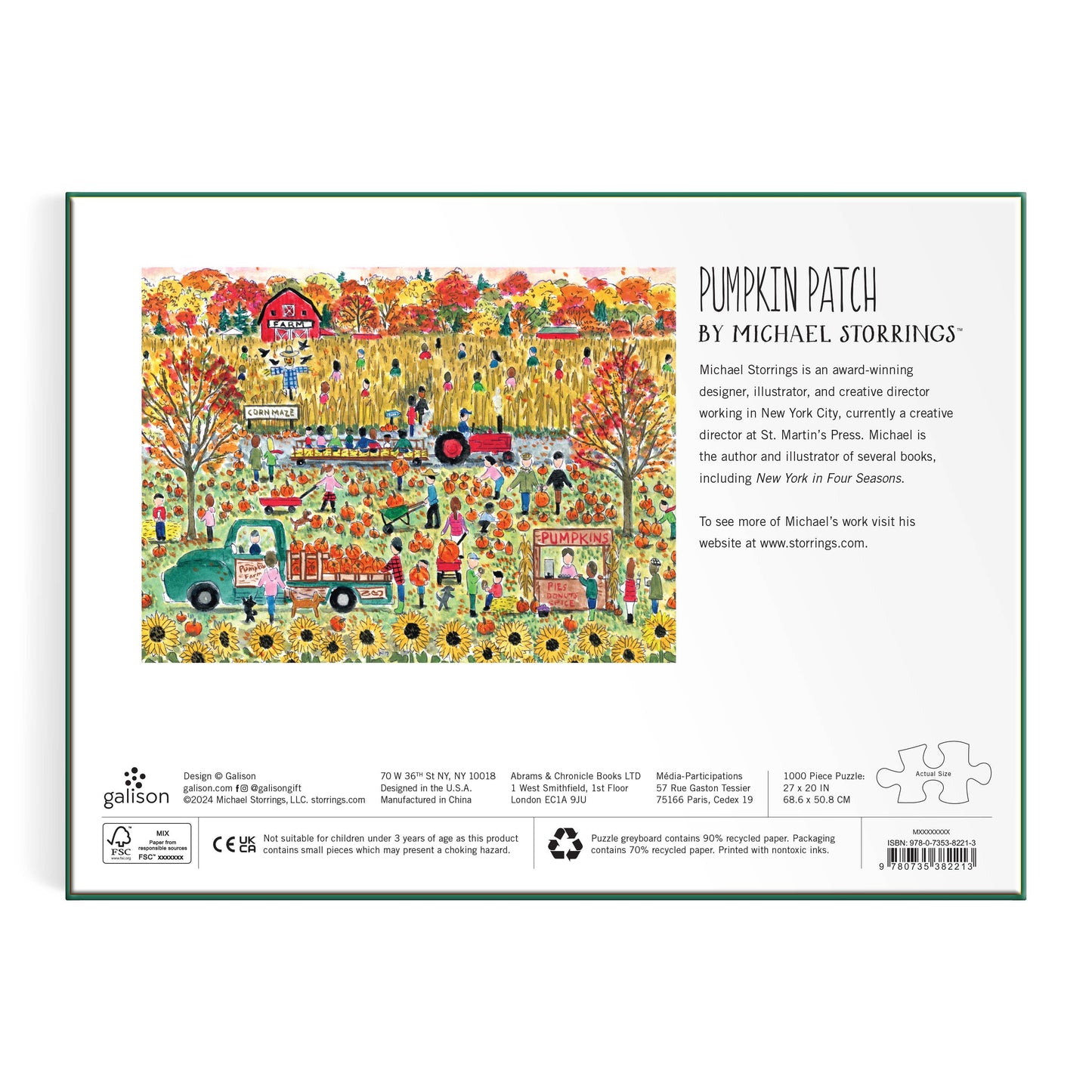 Pumpkin Patch | 1000 Piece Puzzle