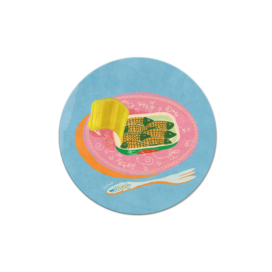 Sardine Plate Coaster