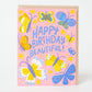 Butterfly Birthday Greeting Card