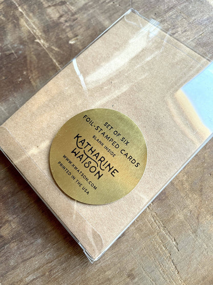 Happy Birthday Foil Stamped Card