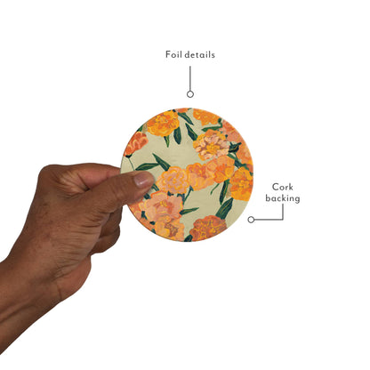 Sunset Blossoms Coaster