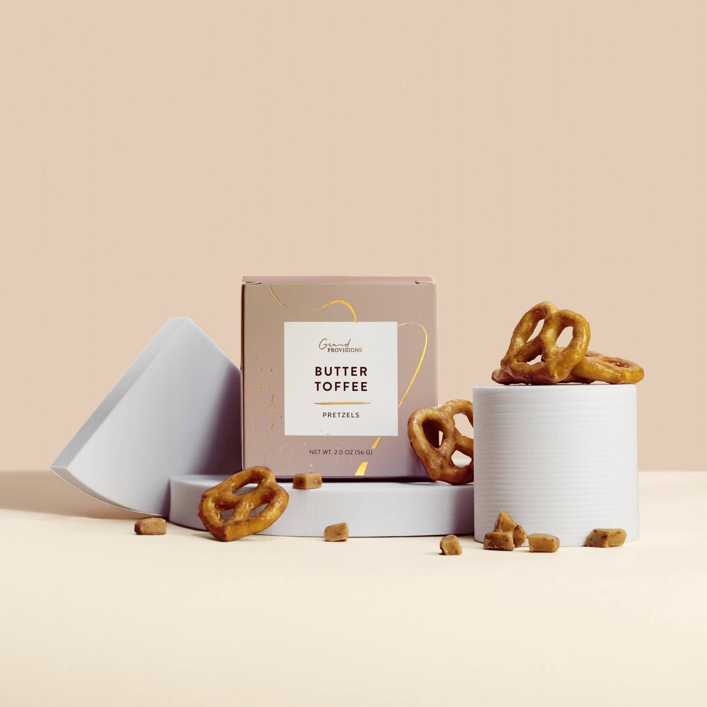 Butter Toffee Pretzels | 2oz