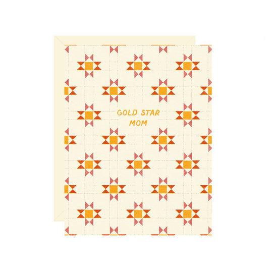Gold Star Mother’s Day Card