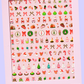 Nail Art Stickers | Santa Baby