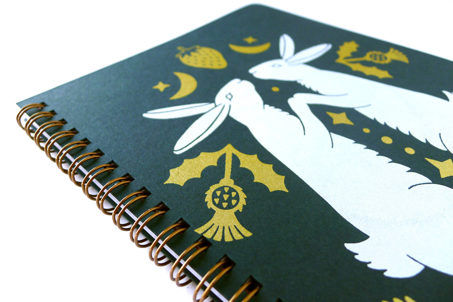 Harvest Rabbits Coil Notebook | Blank