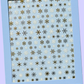 Nail Art Stickers | Snowfall