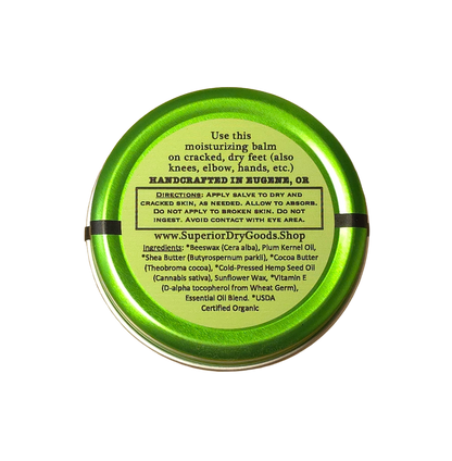 Foot & Heel Salve | Peppermint & Clary Sage