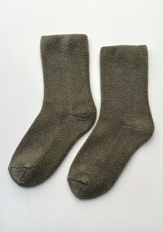 Cloud Socks | Muted Sage