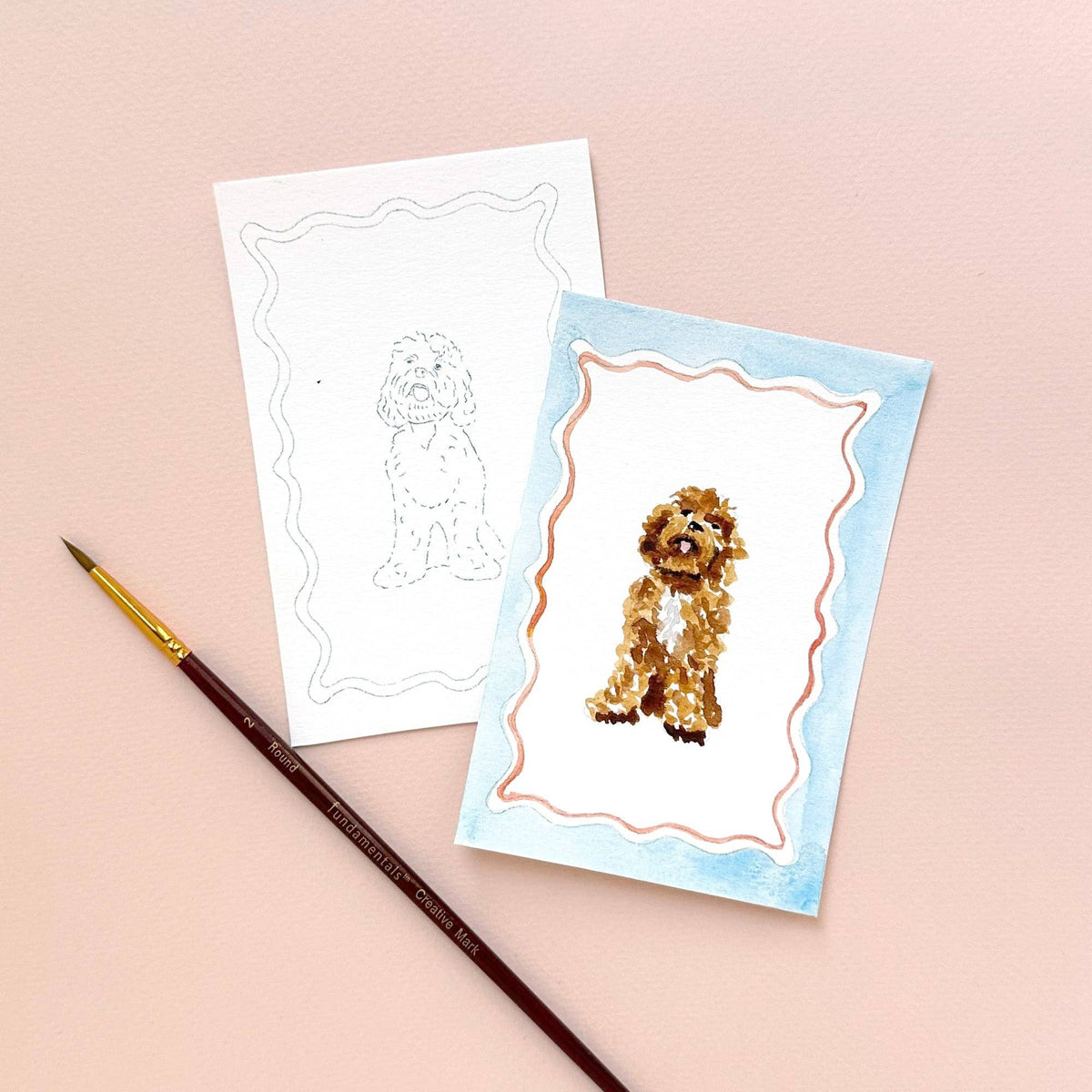 Mini Watercolor Kit | Dogs
