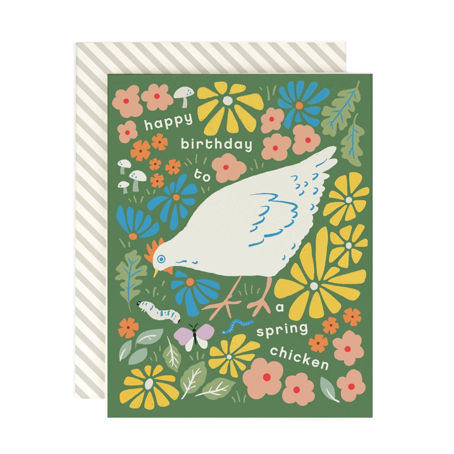 Spring Chicken 2.0 Birthday Card