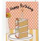 Slice Of Cake Card