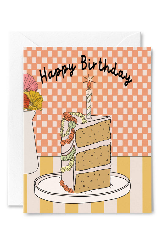 Slice Of Cake Card