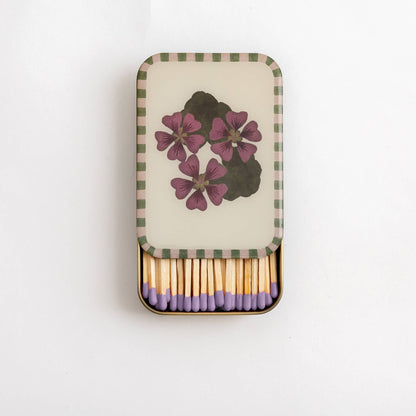 Matches in Tin | Geranium