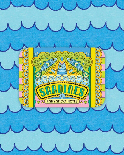 Sardines Fishy Sticky Notes