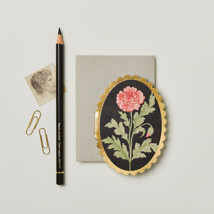 No. 8 Rose Mini Card