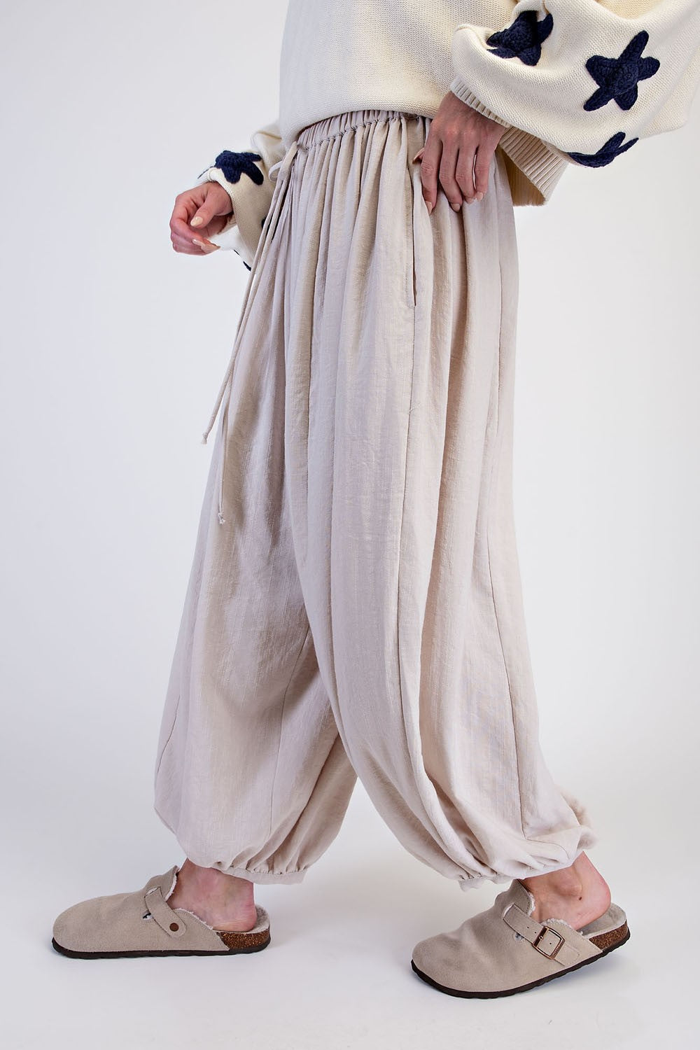 Solstice Balloon Pants | Natural
